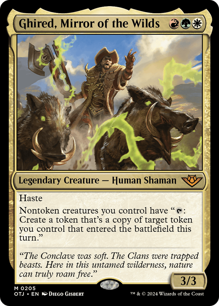 Ghired, Mirror of the Wilds