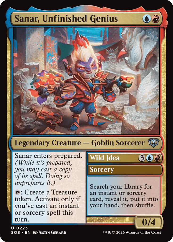 Sanar, Unfinished Genius // Wild Idea