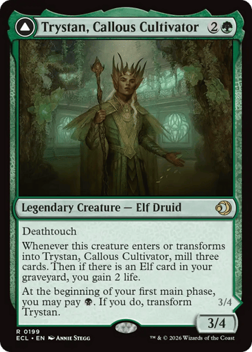 Trystan, Callous Cultivator // Trystan, Penitent Culler